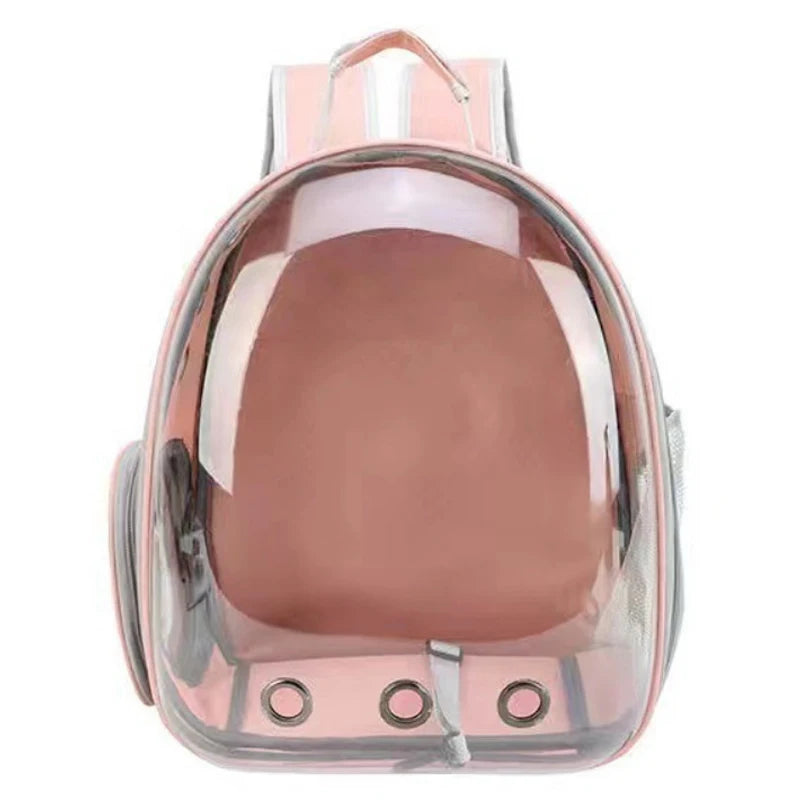 Haustier-Rucksack Weltraumkapsel – Transparent, für Katzen & Hunde