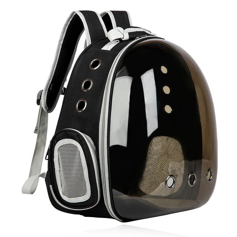 Haustier-Rucksack Weltraumkapsel – Transparent, für Katzen & Hunde