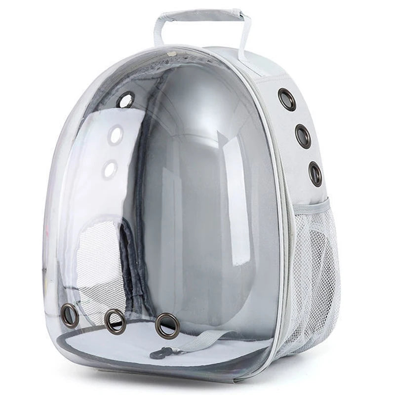 Haustier-Rucksack Weltraumkapsel – Transparent, für Katzen & Hunde