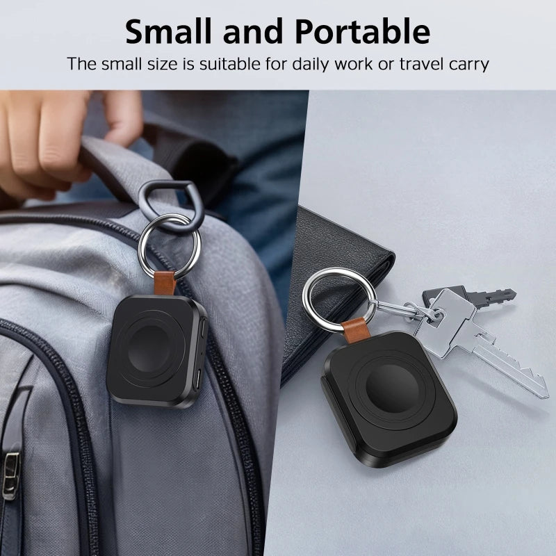 Magnetisches Mini-Ladegerät & Powerbank 1200 mAh für Apple Watch