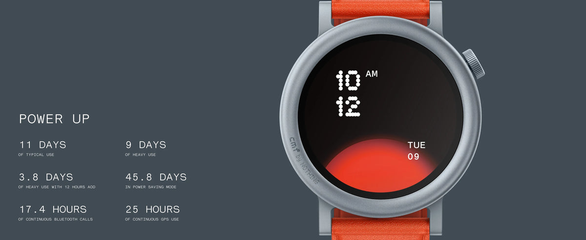 CMF by Nothing Watch Pro 2 Smartwatch mit rundem 1,32-Zoll-AMOLED-Display