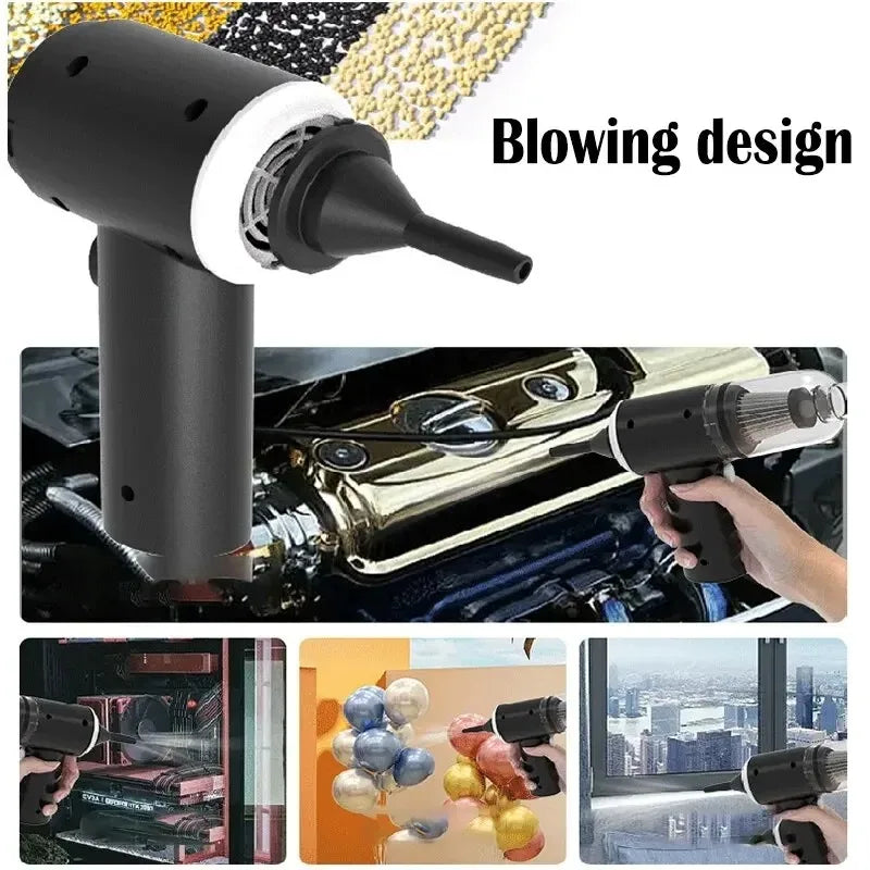 Auto-Handstaubsauger 9000 Pa | USB-Akku, kabellos