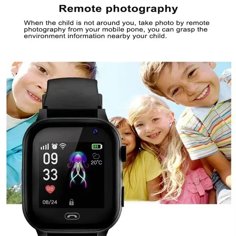 Kinder-Smartwatch GPS & SOS | Lenovo S30 mit Videoanruf
