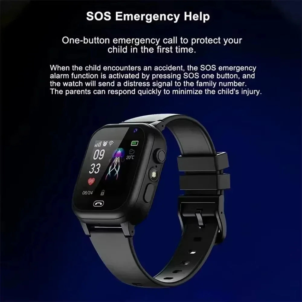 Kinder-Smartwatch GPS & SOS | Lenovo S30 mit Videoanruf