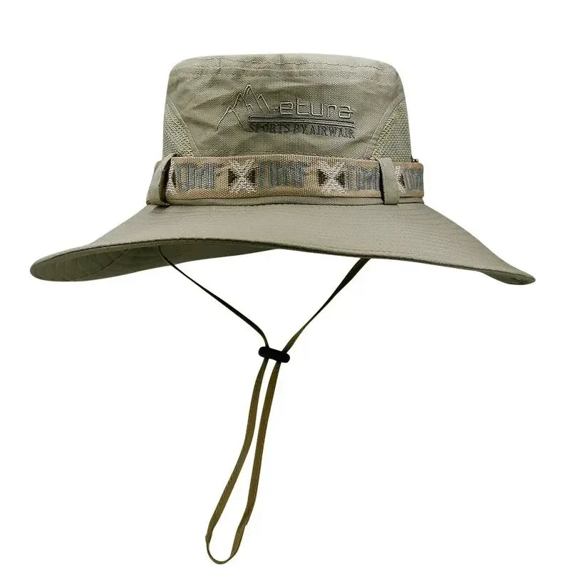 Bucket Hat Herren | UV-Schutz & Mesh für Outdoor & Strand