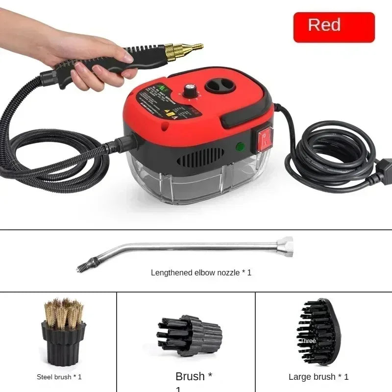Hochtemperatur-Handdampfreiniger 2500 W – für Auto, Küche, Böden & Klimaanlage