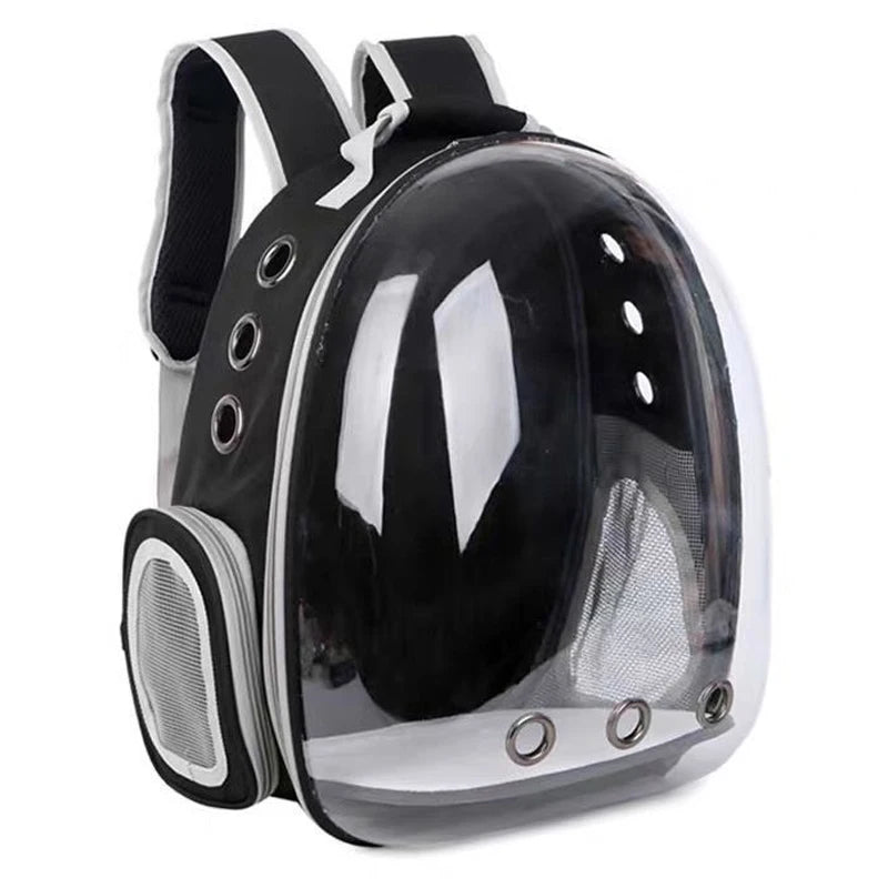 Haustier-Rucksack Weltraumkapsel – Transparent, für Katzen & Hunde