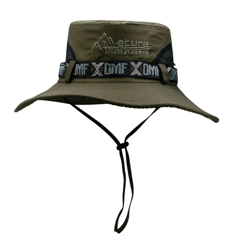 Bucket Hat Herren | UV-Schutz & Mesh für Outdoor & Strand
