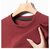 Herren T-Shirt Waffelstrick | Atmungsaktiv & Zeitlos
