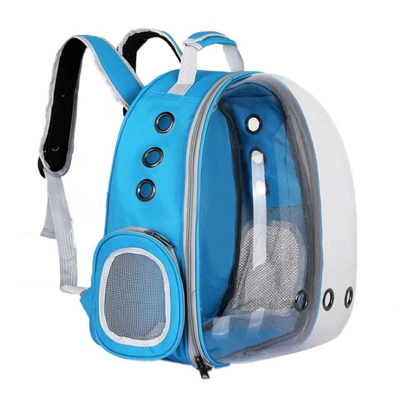 Haustier-Rucksack Weltraumkapsel – Transparent, für Katzen & Hunde