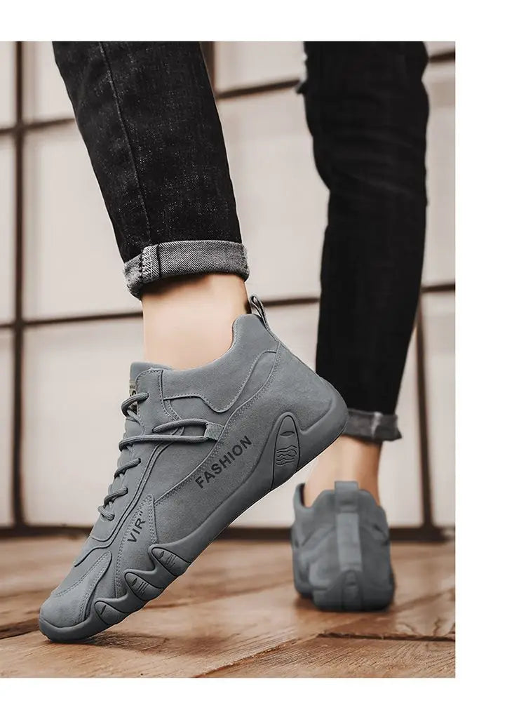 Herren Stiefeletten Winter | Warm gefüttert, rutschfest, Slip-On - My Store
