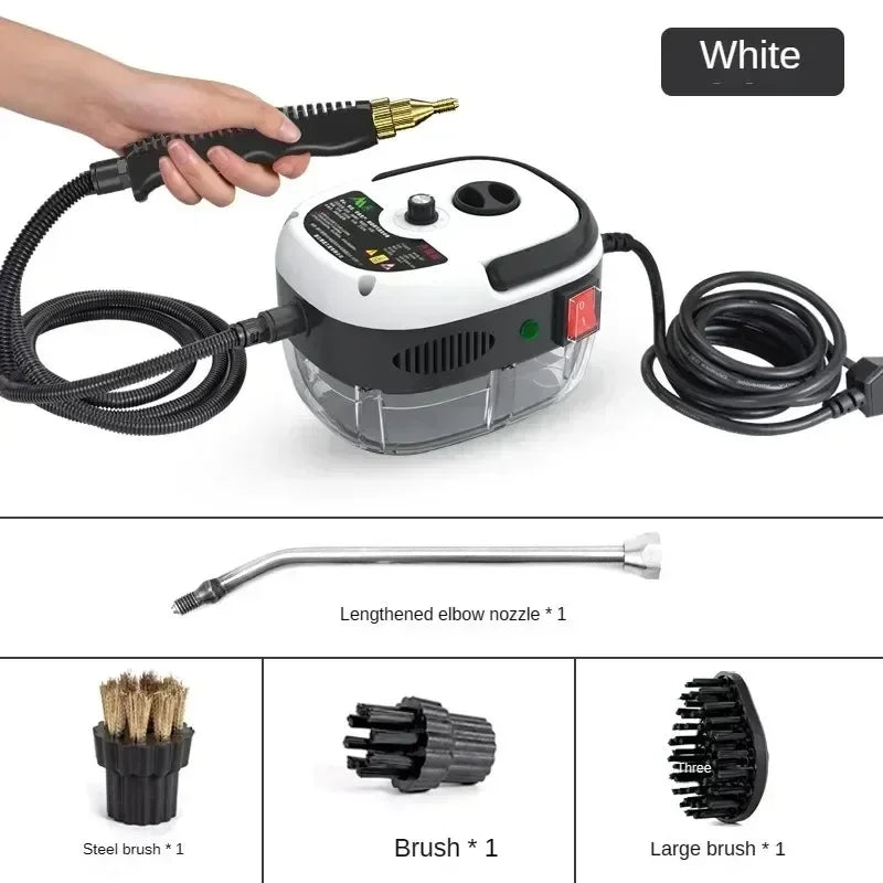 Hochtemperatur-Handdampfreiniger 2500 W – für Auto, Küche, Böden & Klimaanlage