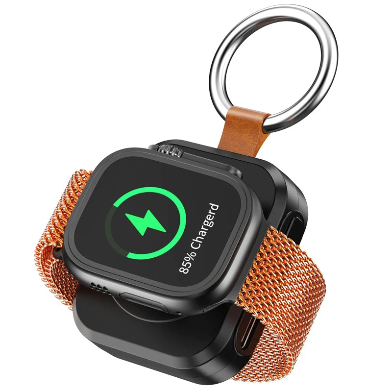 Magnetisches Mini-Ladegerät & Powerbank 1200 mAh für Apple Watch