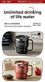 Edelstahl Kaffeebecher Doppelwandig mit Griff 