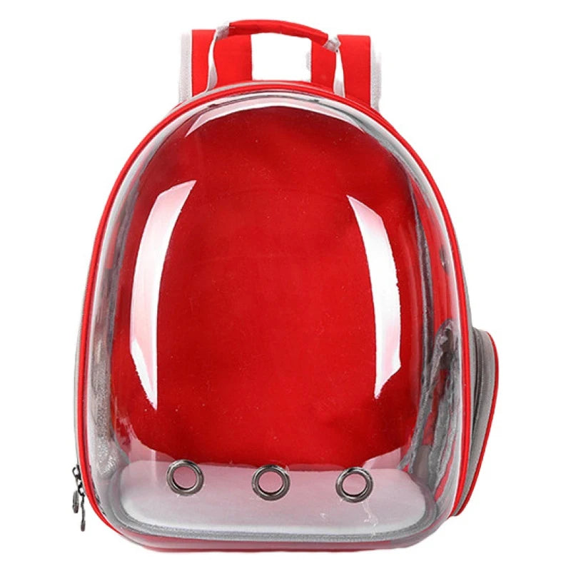 Haustier-Rucksack Weltraumkapsel – Transparent, für Katzen & Hunde