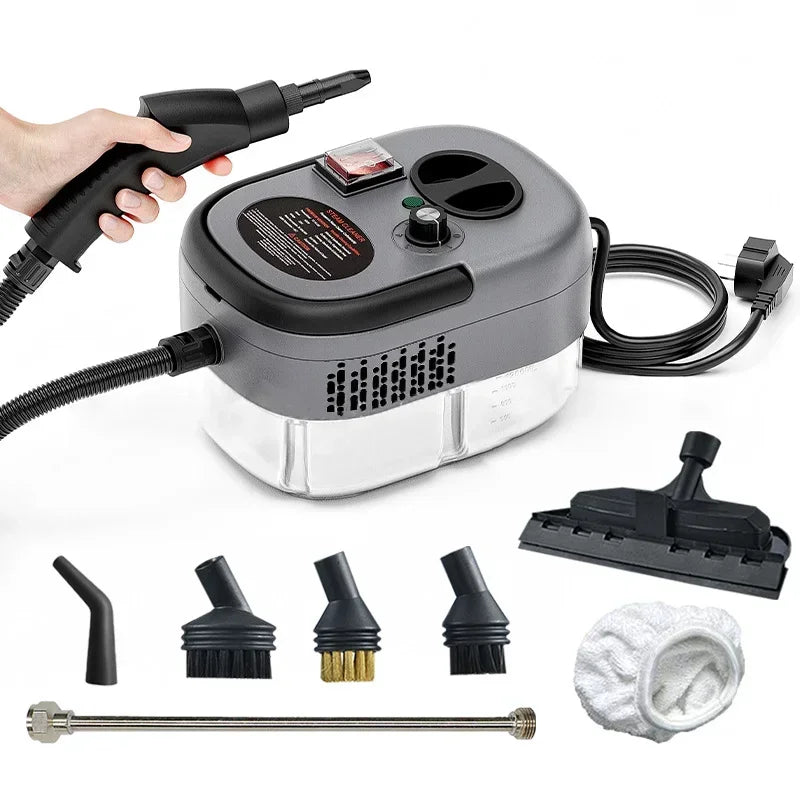 Hochtemperatur-Handdampfreiniger 2500 W – für Auto, Küche, Böden & Klimaanlage
