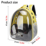 Haustier-Rucksack Weltraumkapsel – Transparent, für Katzen & Hunde