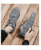 Herren Stiefeletten Winter | Warm gefüttert, rutschfest, Slip-On - My Store