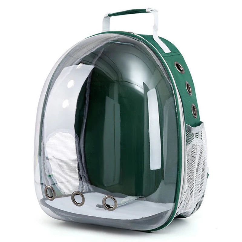 Haustier-Rucksack Weltraumkapsel – Transparent, für Katzen & Hunde