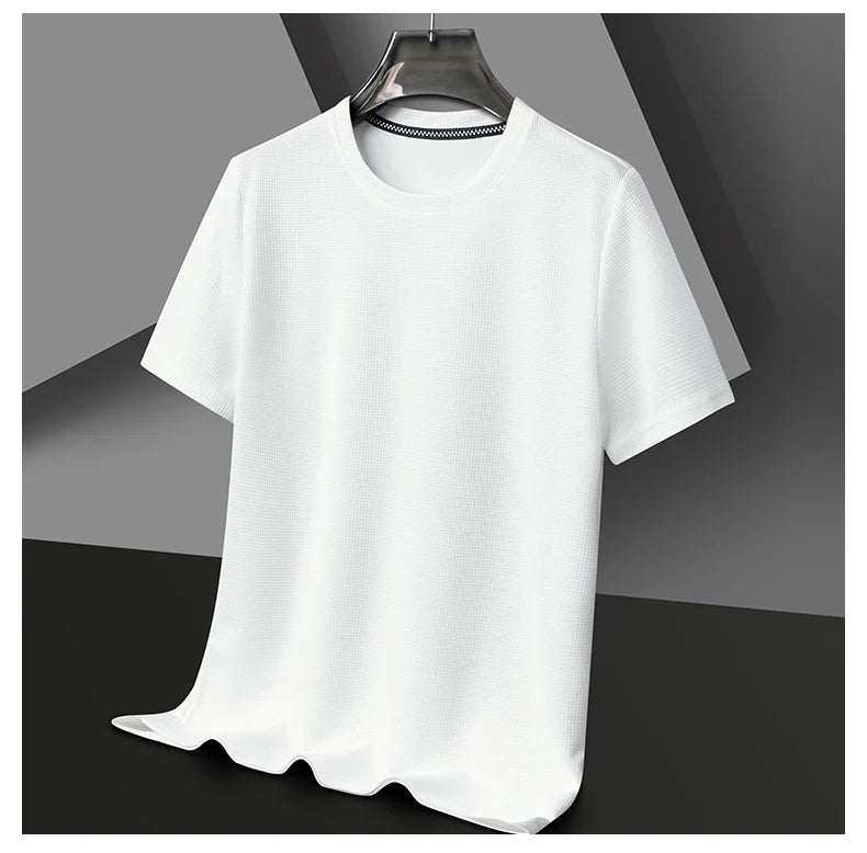 Herren T-Shirt Waffelstrick | Atmungsaktiv & Zeitlos
