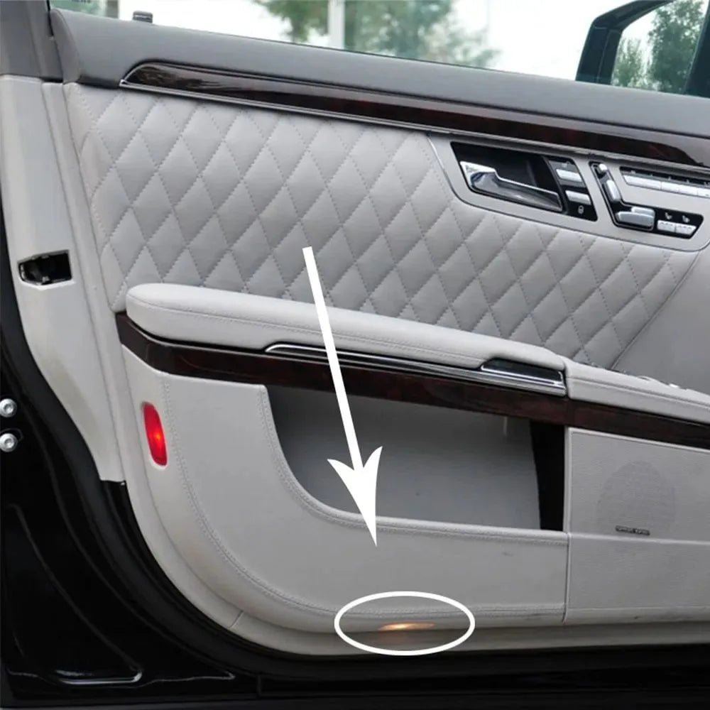 2er-Set Autotür-Projektionsleuchten mit M-Emblem-Design