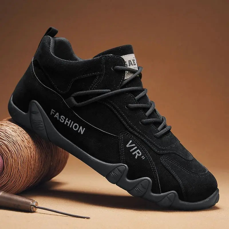 Herren Stiefeletten Winter | Warm gefüttert, rutschfest, Slip-On - My Store