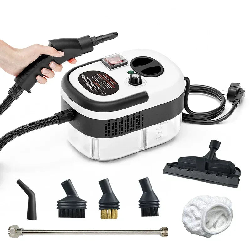 Hochtemperatur-Handdampfreiniger 2500 W – für Auto, Küche, Böden & Klimaanlage