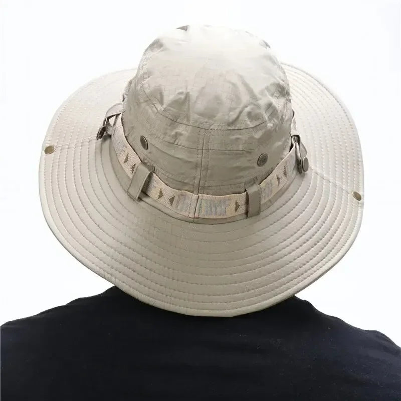 Bucket Hat Herren | UV-Schutz & Mesh für Outdoor & Strand