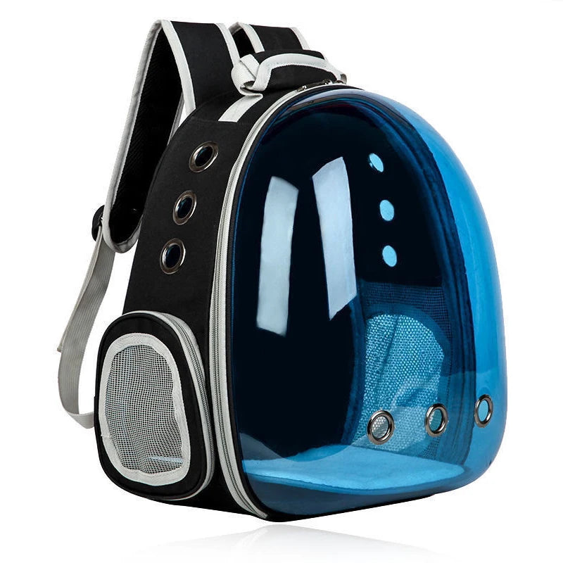 Haustier-Rucksack Weltraumkapsel – Transparent, für Katzen & Hunde