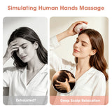 Haustier-Massagegerät elektrisch | 4 Köpfe, Rotlicht, kabellos – Entspannung für Hunde & Katzen