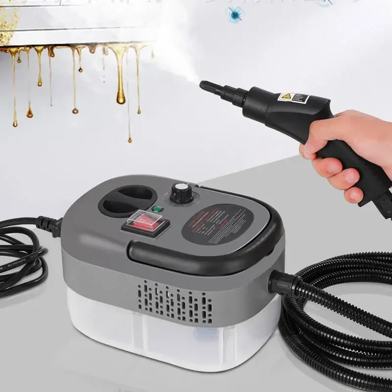 Hochtemperatur-Handdampfreiniger 2500 W – für Auto, Küche, Böden & Klimaanlage