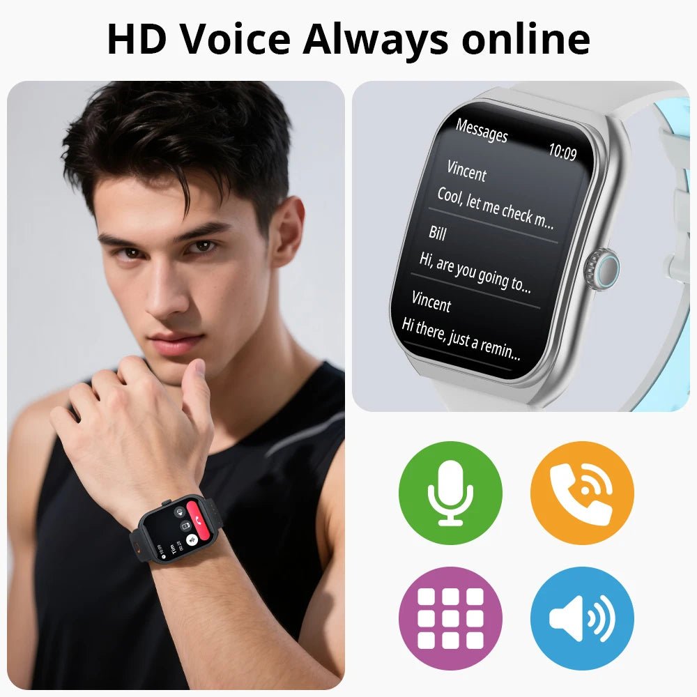 COLMI P86 Smartwatch – 1,93" AMOLED, Bluetooth-Anrufe & IP68