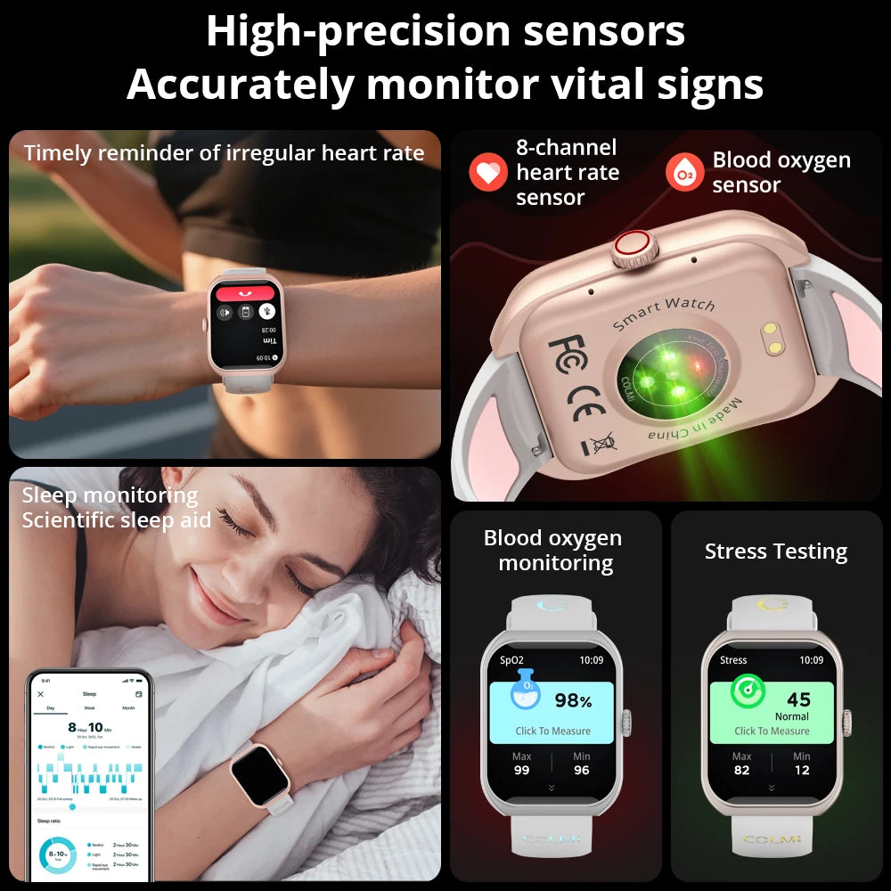 COLMI P86 Smartwatch – 1,93" AMOLED, Bluetooth-Anrufe & IP68