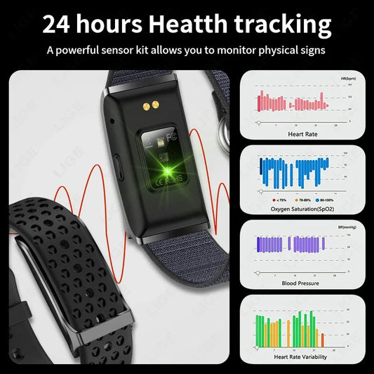 Smart-Fitness-Armband | GPS, Herzfrequenz & 127 Sportmodi