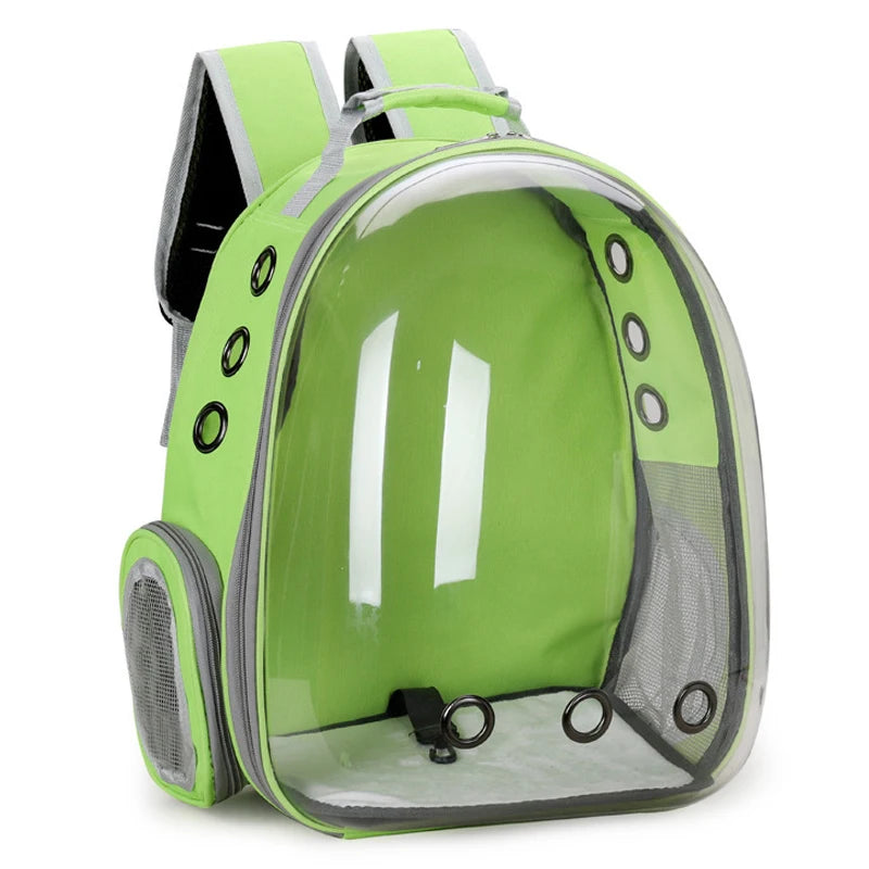 Haustier-Rucksack Weltraumkapsel – Transparent, für Katzen & Hunde